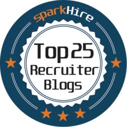 Top 25 Must Read Blogs for Recruiters Badge